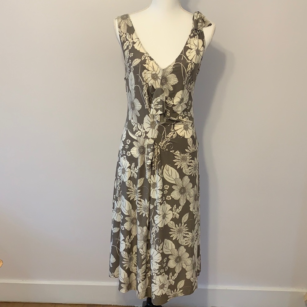 BCBGMaxazria Madi Jersey dress grey S
